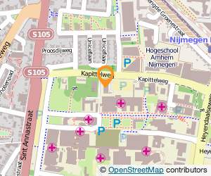 Bekijk kaart van Stichting Univ. Gezondh.centr. Heyendael in Nijmegen