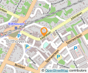 Bekijk kaart van Jeanette's Haarmode  in Bilthoven