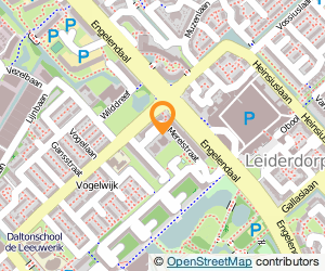 Bekijk kaart van Merelstraat  in Leiderdorp