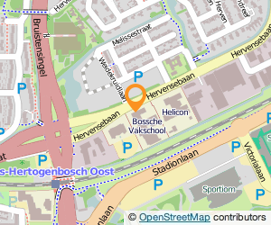 Bekijk kaart van Bossche Vakschool/Van Maerlant  in Den Bosch
