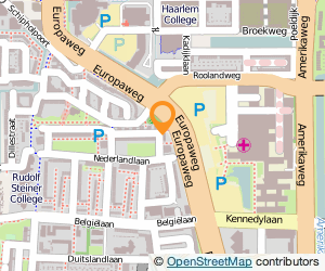 Bekijk kaart van Kelly's Knipp-Inn Hairstudio  in Haarlem