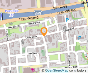 Bekijk kaart van Haarstudio Silvia  in Waalwijk