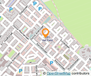 Bekijk kaart van OBS 't Palet, locatie Troelstra in Maarssen
