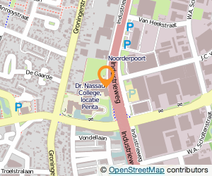 Bekijk kaart van Dr. Nassau College, locatie Penta in Assen
