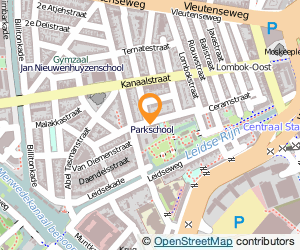 Bekijk kaart van Parkschool  in Utrecht