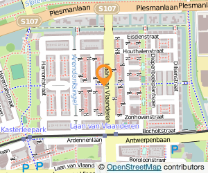 Bekijk kaart van MSIS  in Amsterdam
