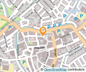 Bekijk kaart van bakkerij Piet Haaksma  in Sneek