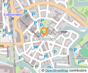 Bekijk kaart van Café-Restaurant Candia  in Coevorden