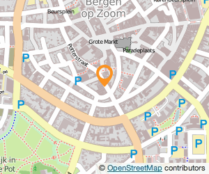 Bekijk kaart van Stripwinkel 'Gilles de Geus'  in Bergen op Zoom