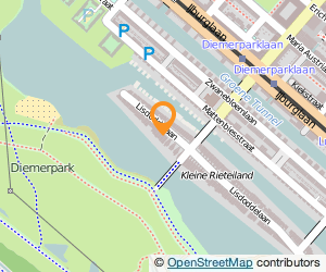 Bekijk kaart van De Watersportfabriek  in Amsterdam