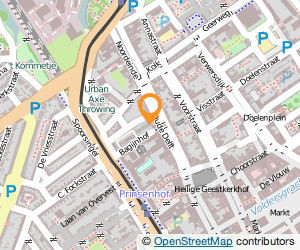Bekijk kaart van Restaurant Lounge van der Dussen in Delft