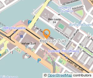 Bekijk kaart van Advocatenkantoor P. de Haan  in Rotterdam