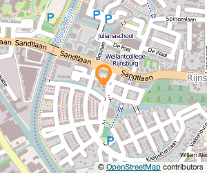 Bekijk kaart van AFL Vermolen  in Rijnsburg