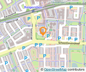 Bekijk kaart van Partou Reigersnest in Amsterdam