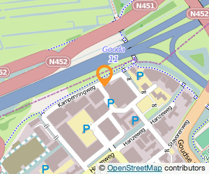 Bekijk kaart van Staples Office Centre in Gouda