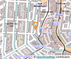 Bekijk kaart van Boekhandel Pegasus  in Amsterdam