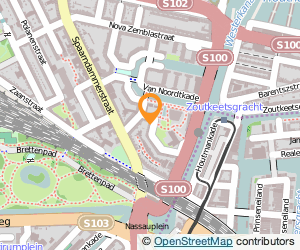 Bekijk kaart van La Grouw Schildersbedrijf  in Amsterdam