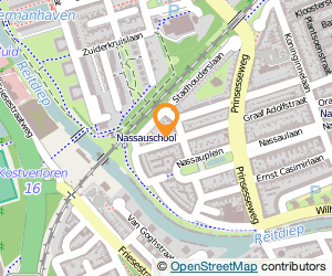 Bekijk kaart van Nassauschool Dependance  in Groningen