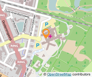 Bekijk kaart van Polikliniekapotheek Tergooiziekenhuizen in Hilversum