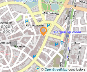 Bekijk kaart van Bos Men Shop in Bergen op Zoom