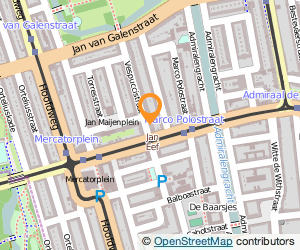 Bekijk kaart van Andrea Personal Training  in Amsterdam