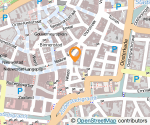 Bekijk kaart van Pizzeria Pompeï  in Leeuwarden