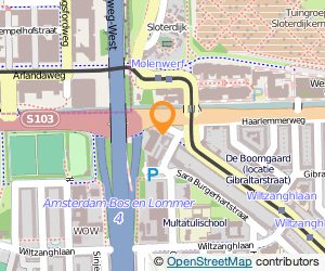 Bekijk kaart van De Admiraal  in Amsterdam