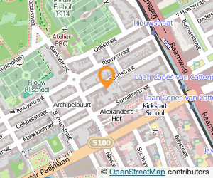 Bekijk kaart van Openbare Basisschool Archipel  in Den Haag