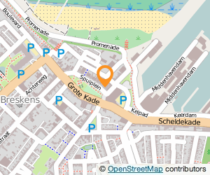 Bekijk kaart van Restaurant Spuiplein 41 in Breskens