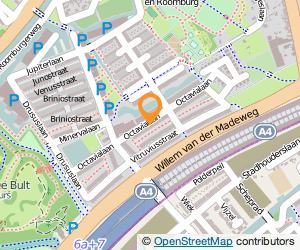 Bekijk kaart van Tandarts M. Venema  in Leiden