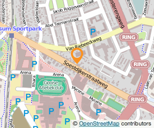 Bekijk kaart van Schildersbedrijf van de Visch BV in Hilversum