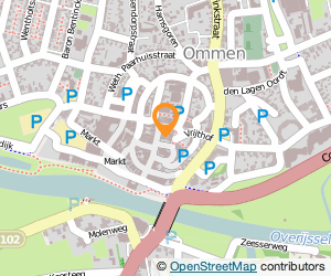 Bekijk kaart van Grand Café 'Jipp'  in Ommen