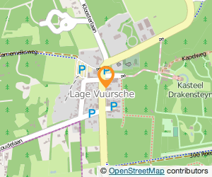 Bekijk kaart van V.O.F. Pannenkoekenrestaurant `t Jagershuis in Lage Vuursche