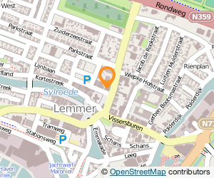 Bekijk kaart van Spar de Vries in Lemmer