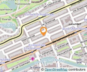Bekijk kaart van Hevesta B.V. in Amsterdam