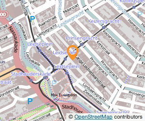 Bekijk kaart van Gauchos Grill-restaurants in Amsterdam