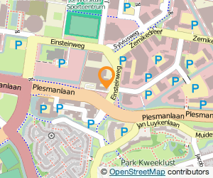 Bekijk kaart van Universiteit in Leiden