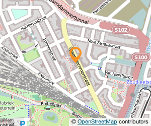 Bekijk kaart van Drogisterij/Schoonheidssalon/Pedicure Verlaan in Amsterdam
