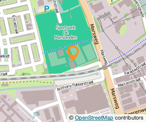 Bekijk kaart van Sportcenter Smash in Zwolle