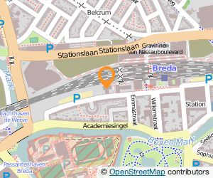 Bekijk kaart van Personeelsvereniging Singelveste AlleeWonen in Breda
