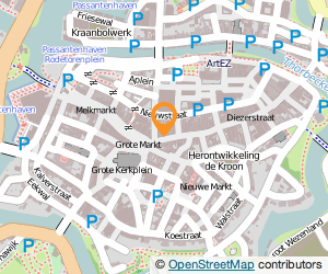 Bekijk kaart van Parfumerie Douglas in Zwolle