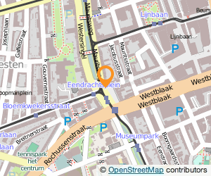 Bekijk kaart van Boekhandel v/h Van Gennep  in Rotterdam