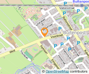 Bekijk kaart van Enorm van der Veen in Buitenpost