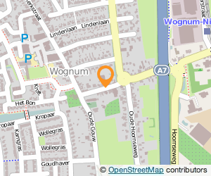 Bekijk kaart van Apotheek in Wognum