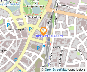 Bekijk kaart van Taxibedrijf Revo  in Bergen op Zoom