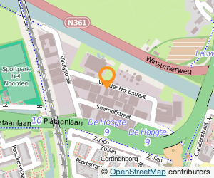 Bekijk kaart van Schildersbedrijf Klaverblad B.V. in Groningen