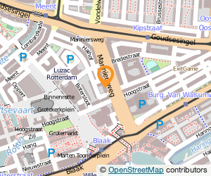 Bekijk kaart van Piekfijn  in Rotterdam