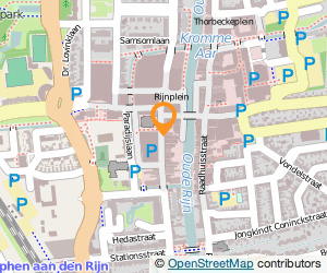 Bekijk kaart van Restaurant Trots Leiden B.V.  in Alphen aan den Rijn