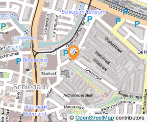 Bekijk kaart van Tandartspraktijk De Singel  in Schiedam