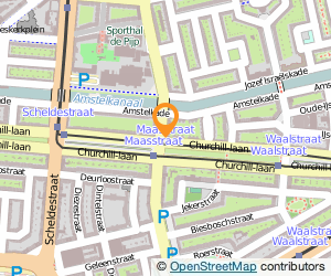 Bekijk kaart van Danny's Bike Shop in Amsterdam